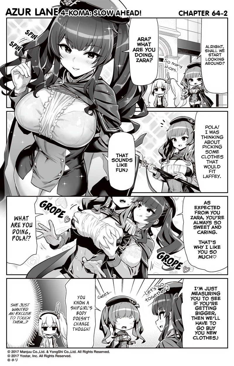Azur Lane 4-koma: Slow Ahead! – Chapter 64 page 1