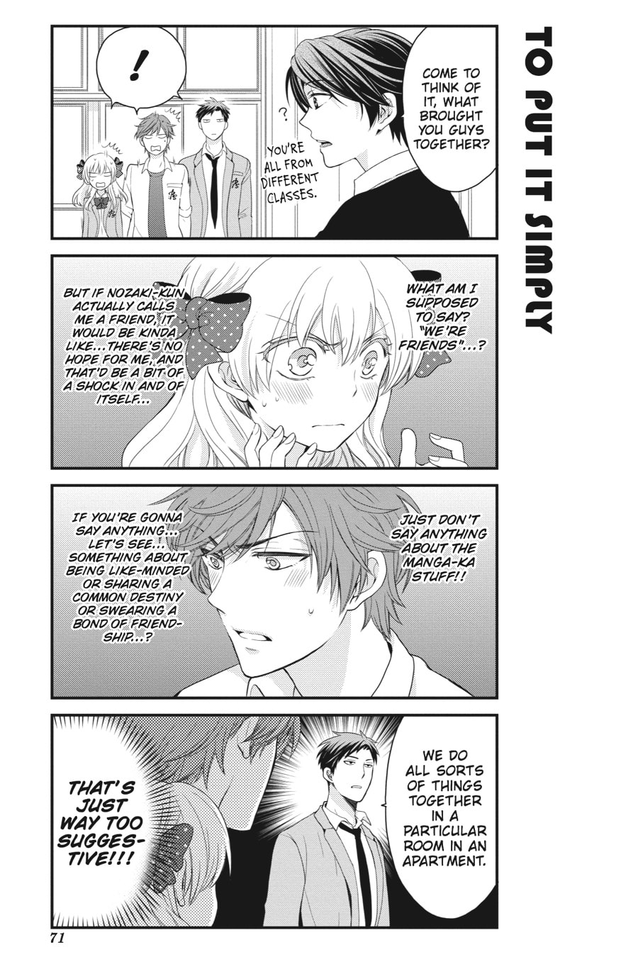 Monthly Girls' Nozaki-kun – Chapter 5 page 10