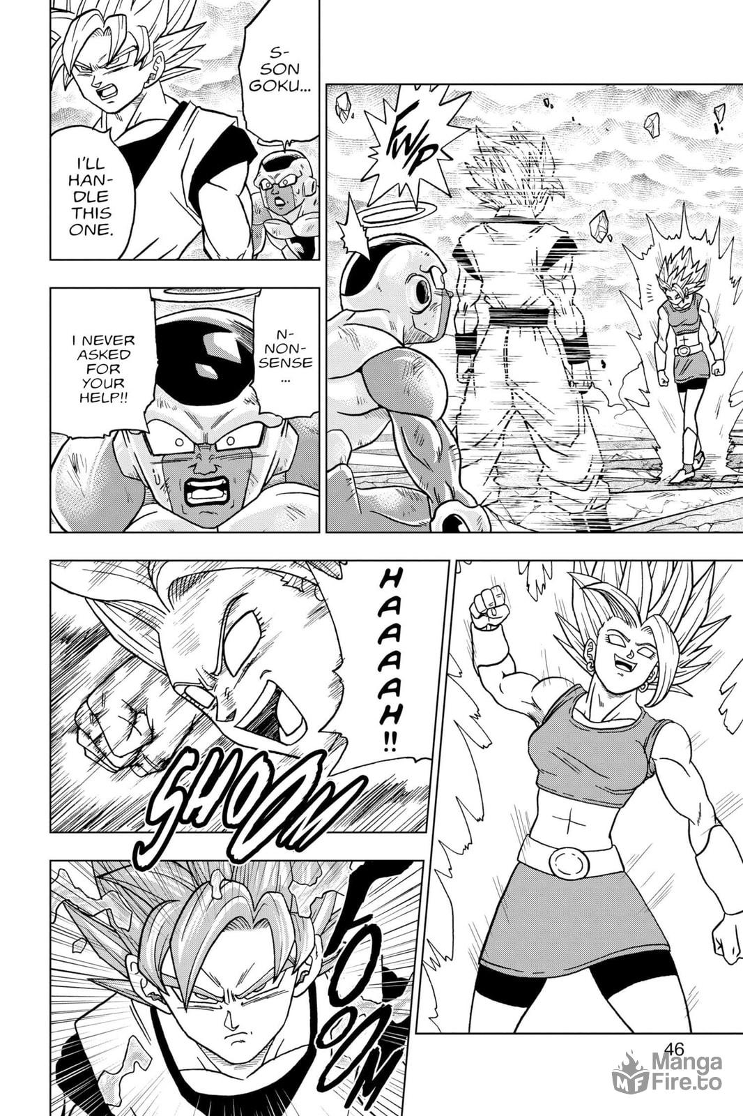 Awaken, Super Saiyan Kale page 39