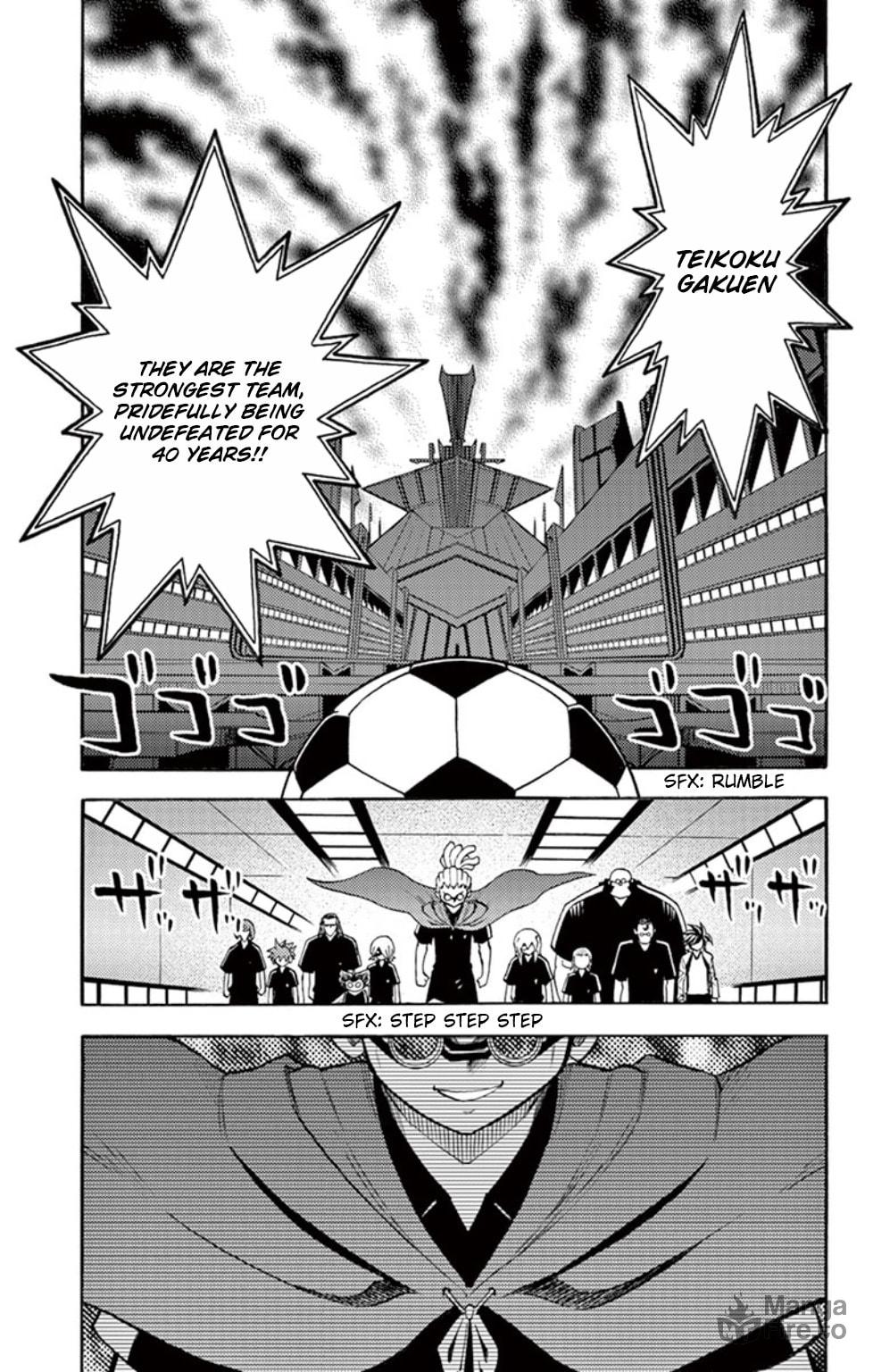 Raimon vs Teikoku, Kickoff!! page 5
