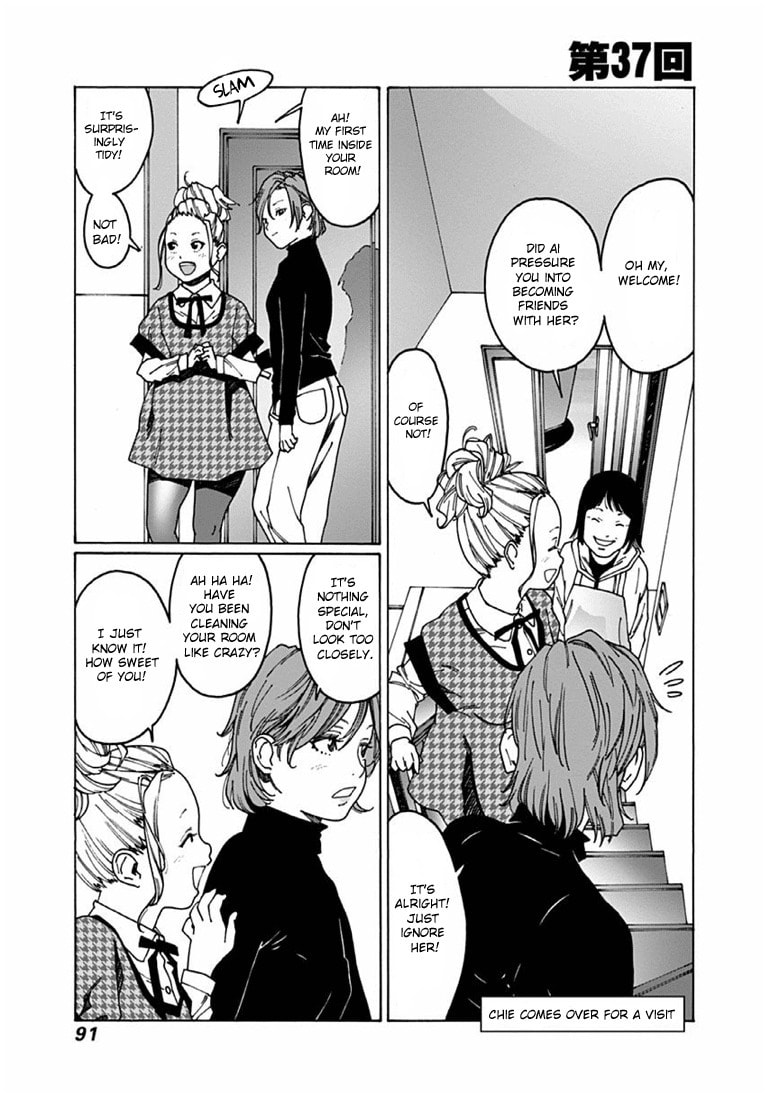 Chie comes over for the visit page 0