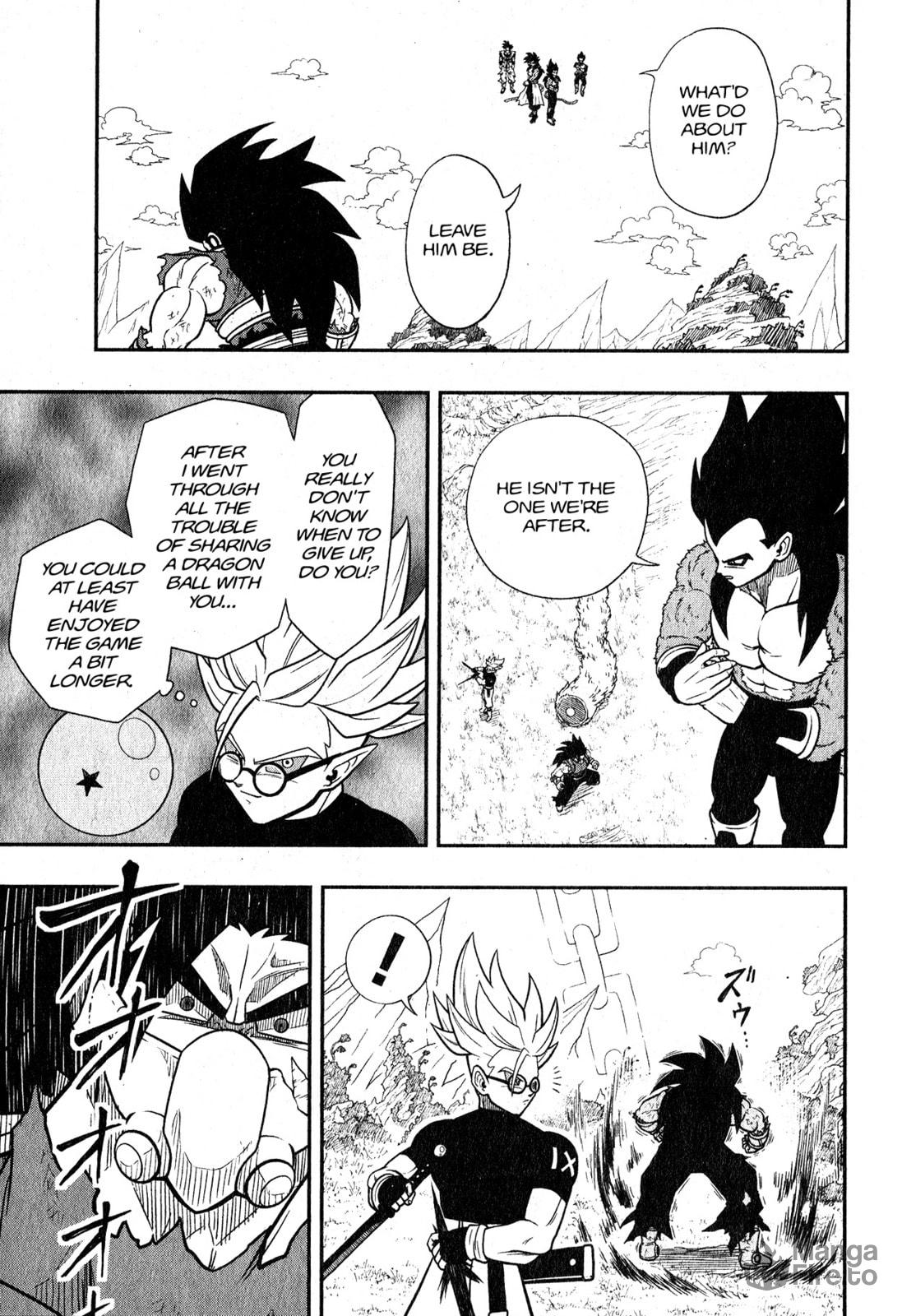 The ones who saved Goku and Vegeta are none other than themselves!! page 4