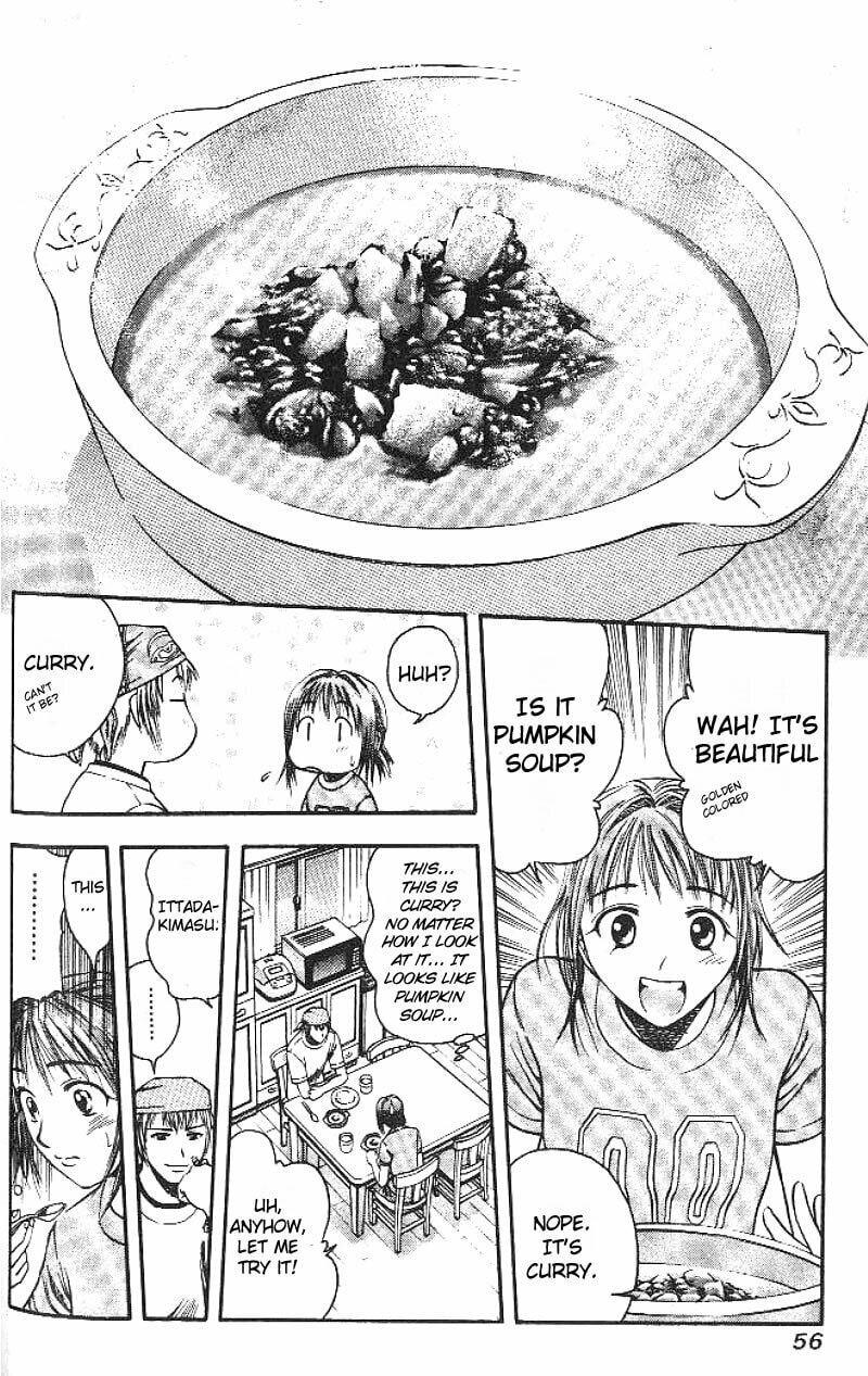 The First Step for a Comeback and Pumpkin Curry page 16