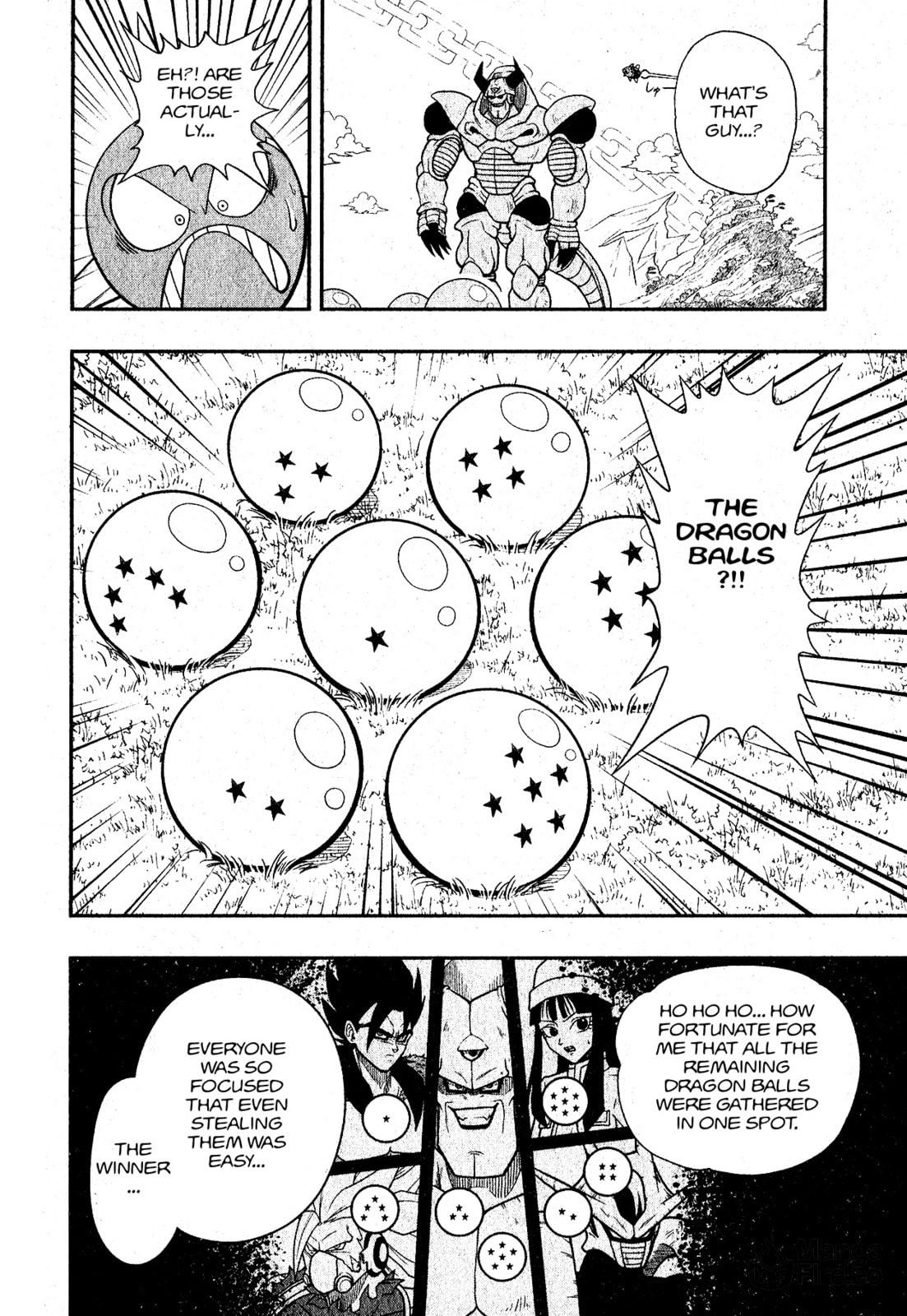 The ones who saved Goku and Vegeta are none other than themselves!! page 24