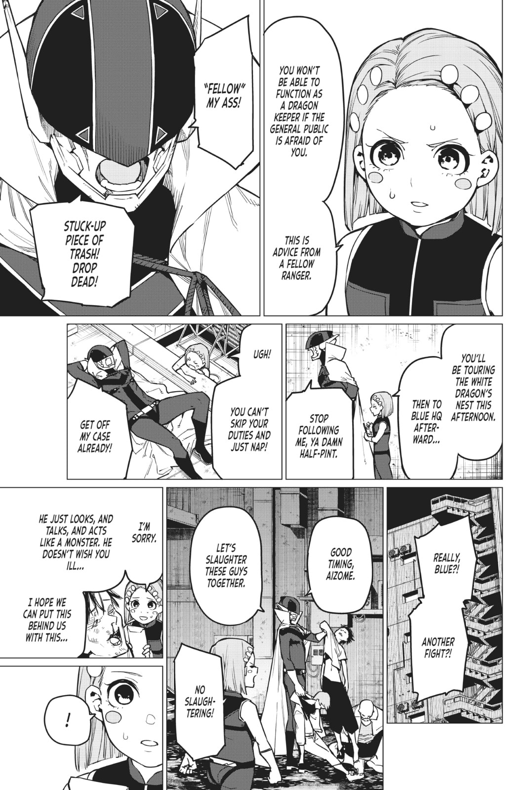 The Bailong Exams: Facing the Cadet Team, Part 8 page 10