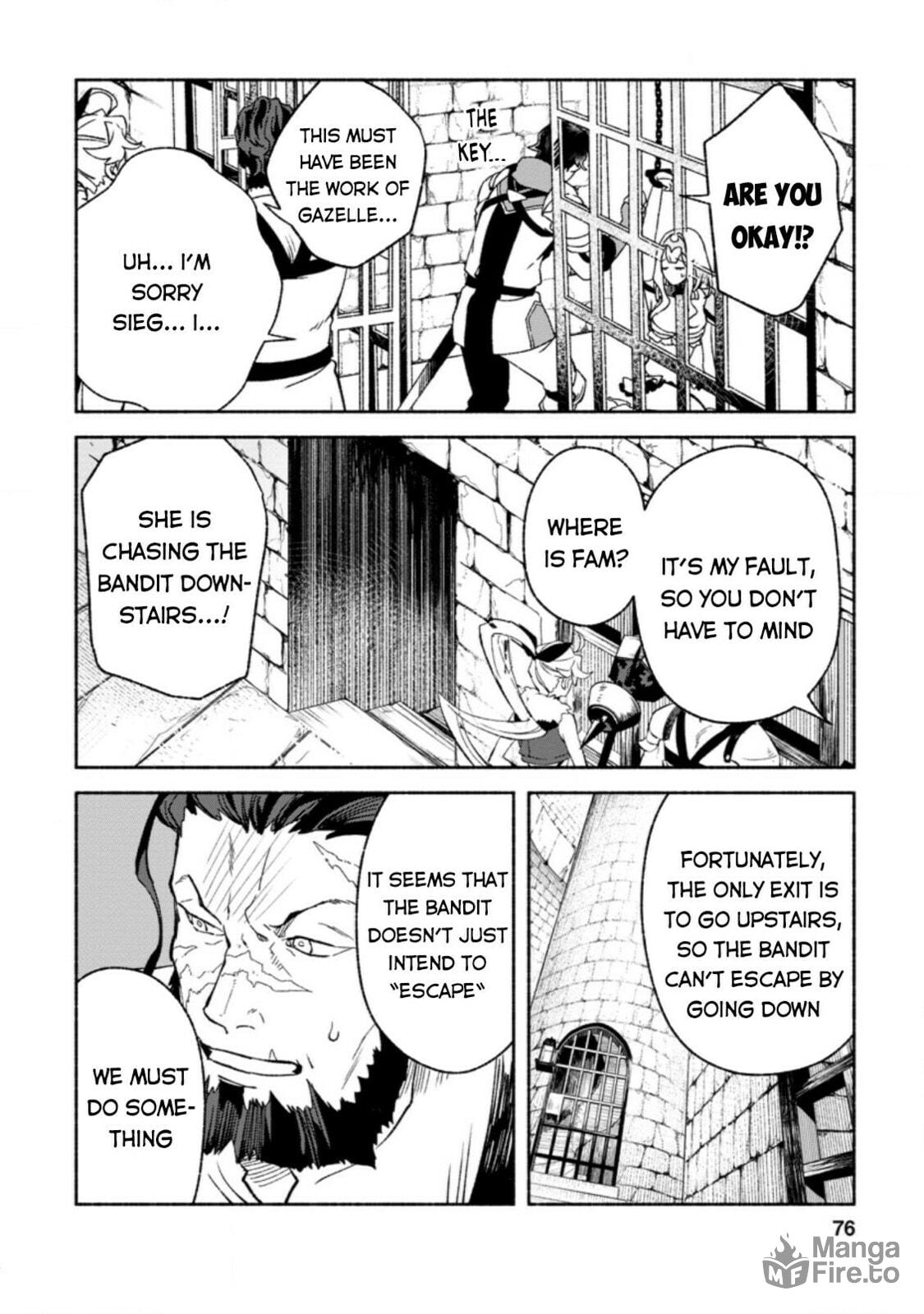 Sono Monban, Saikyou Nitsuki: Tsuihou Sareta Bougyo Ryoku 9999 no Senshi, Outo no Monban Toshite Musou Suru – Chapter 8 page 14