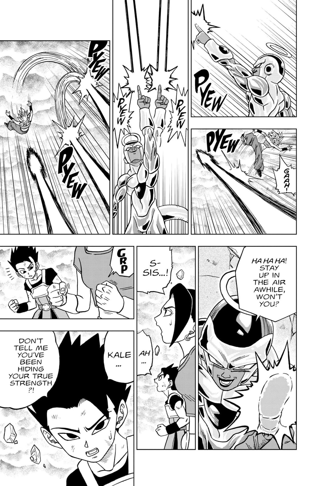 Awaken, Super Saiyan Kale page 28