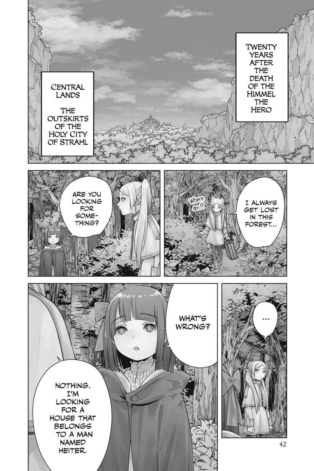 The Priest's Lie page 1