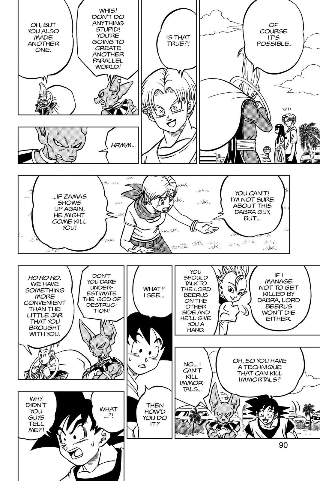 The Decisive Battle! Farewell, Trunks! page 37