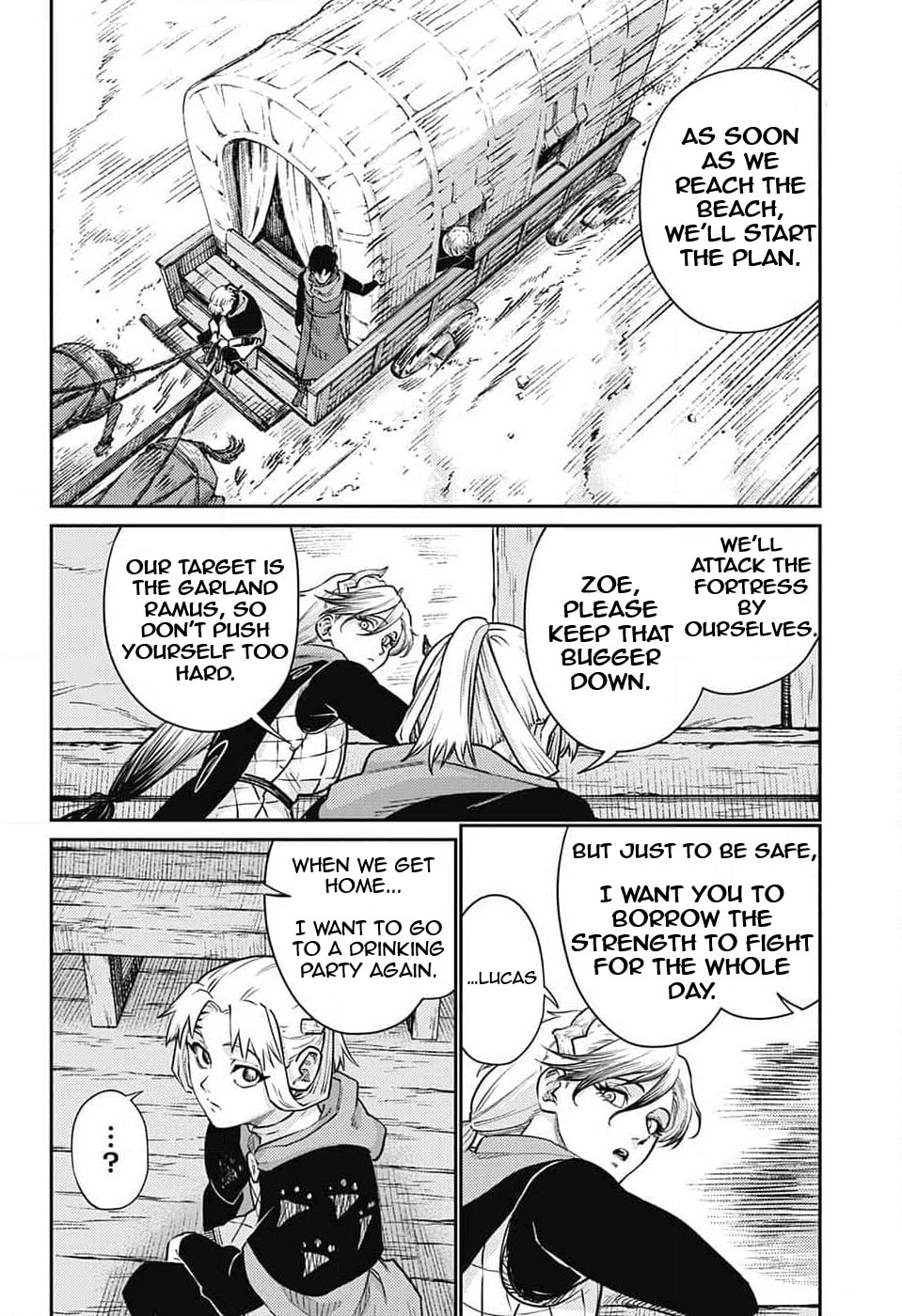 The Battle of Mont Tombe Castle page 12