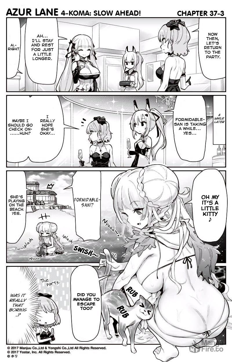 Azur Lane 4-koma: Slow Ahead! – Chapter 37 page 2