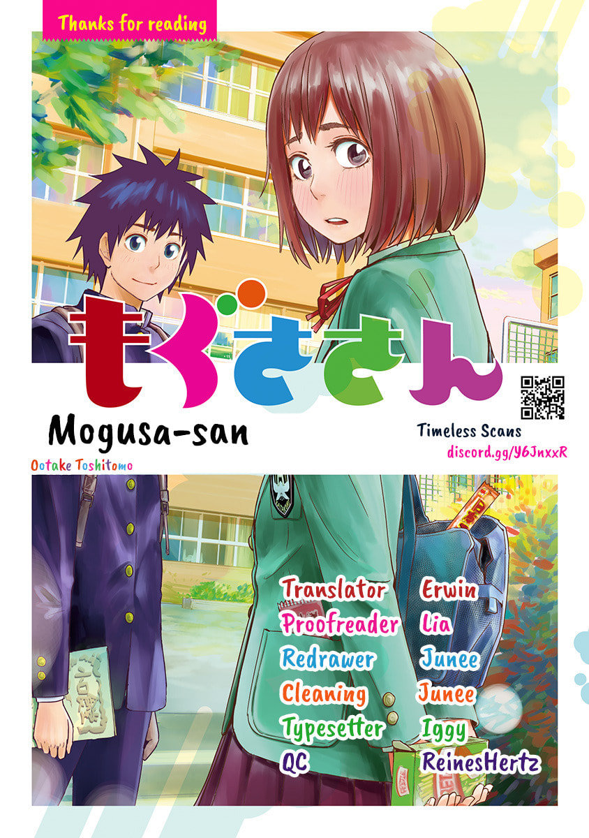 Mogusa-san – Chapter 70 page 0