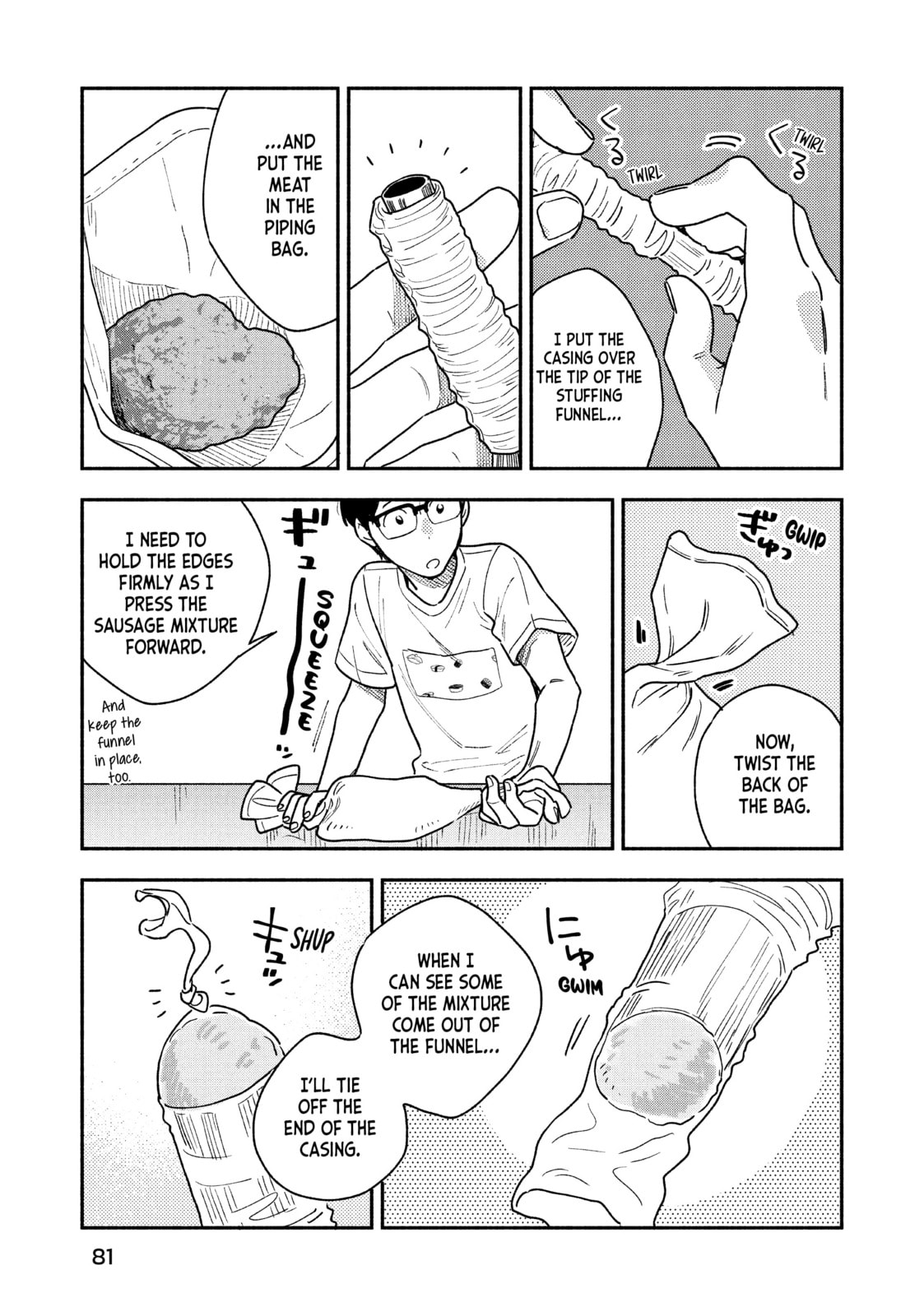 The Ultimate Day Off and Rolled Sausages page 10