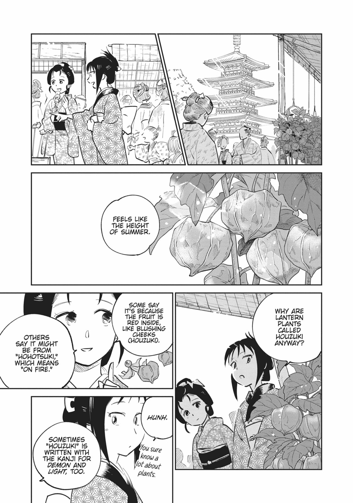 BLOSSOMING DREAMS OF THE KANZASHI 1 page 6