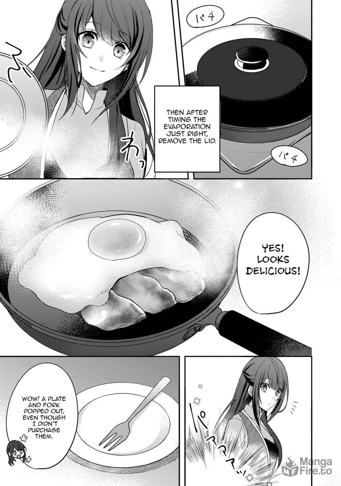 This "Summon Kitchen" Skill Is Amazing! ~Amassing Points by Cooking in Another World~ – Chapter 1 page 19