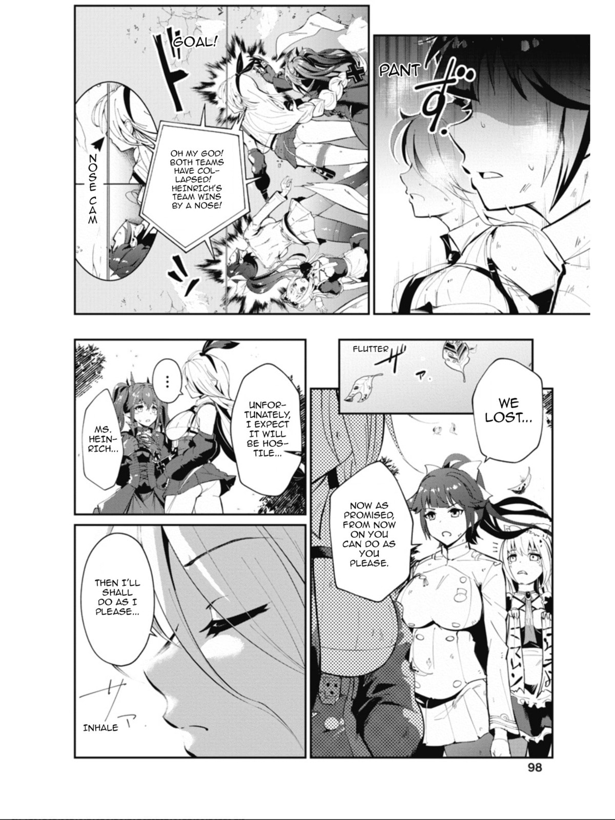 "Welcome Home, Hamman" Battle page 15