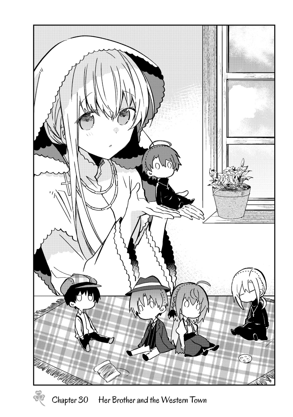 Her Brother and the Western Town page 0