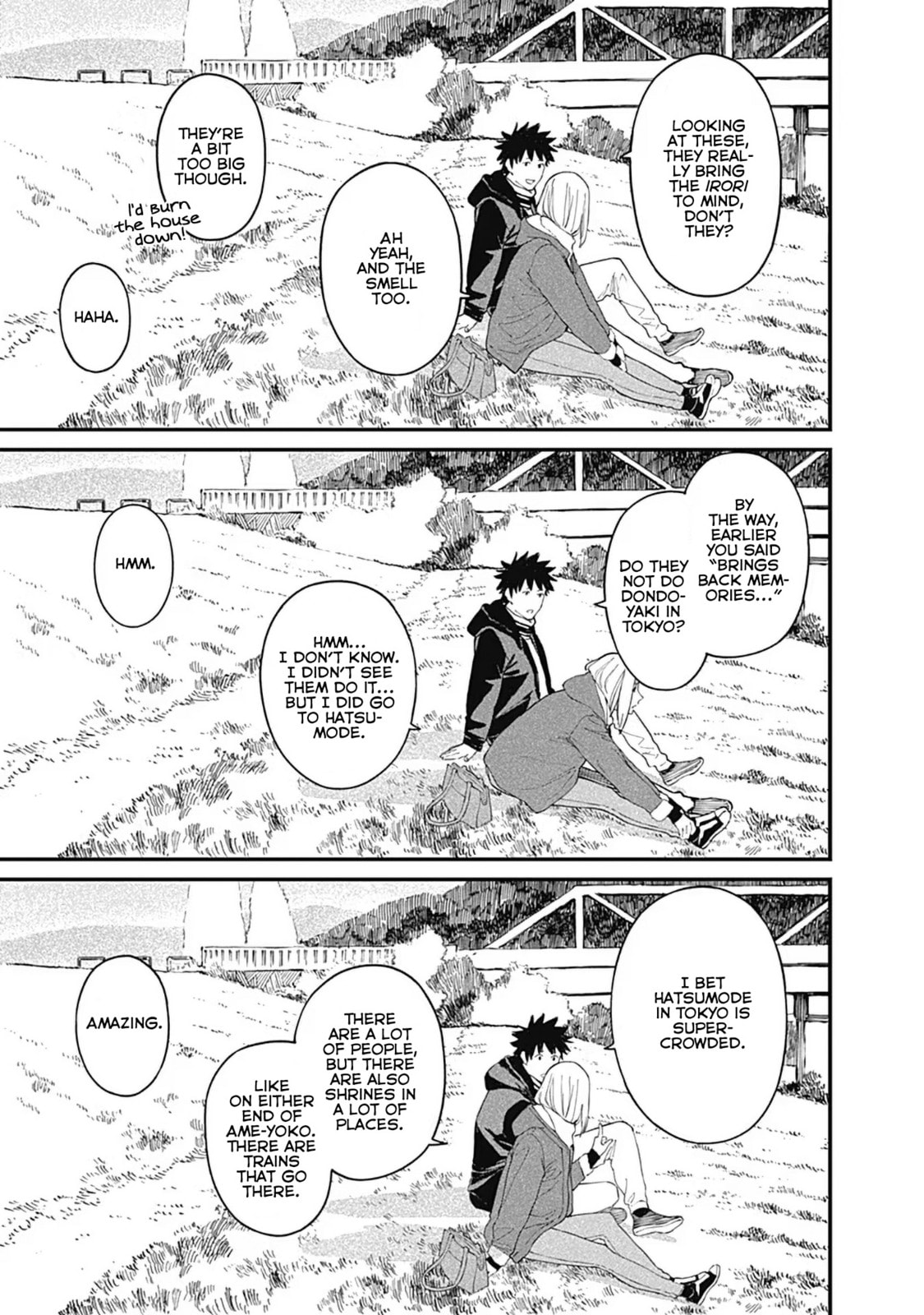 Hatsumode and Roasted Bananas page 16