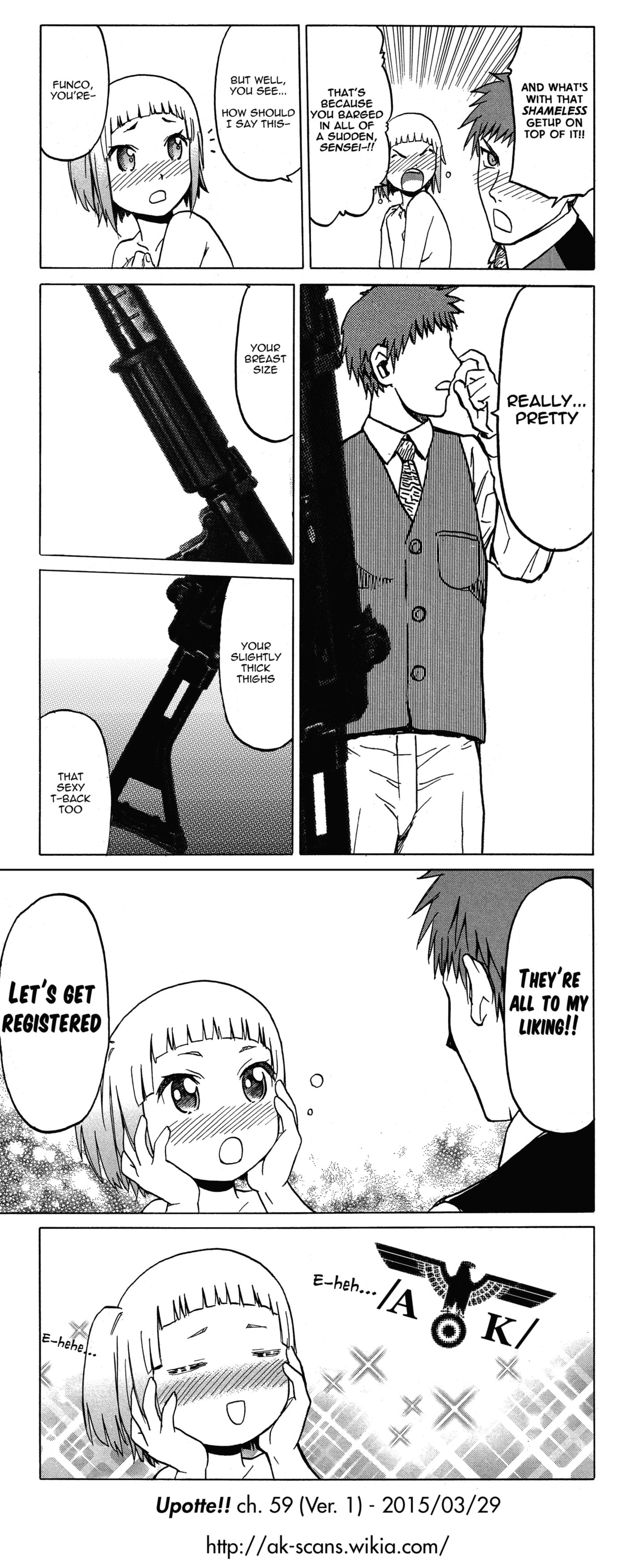 Upotte!! – Chapter 59 page 18
