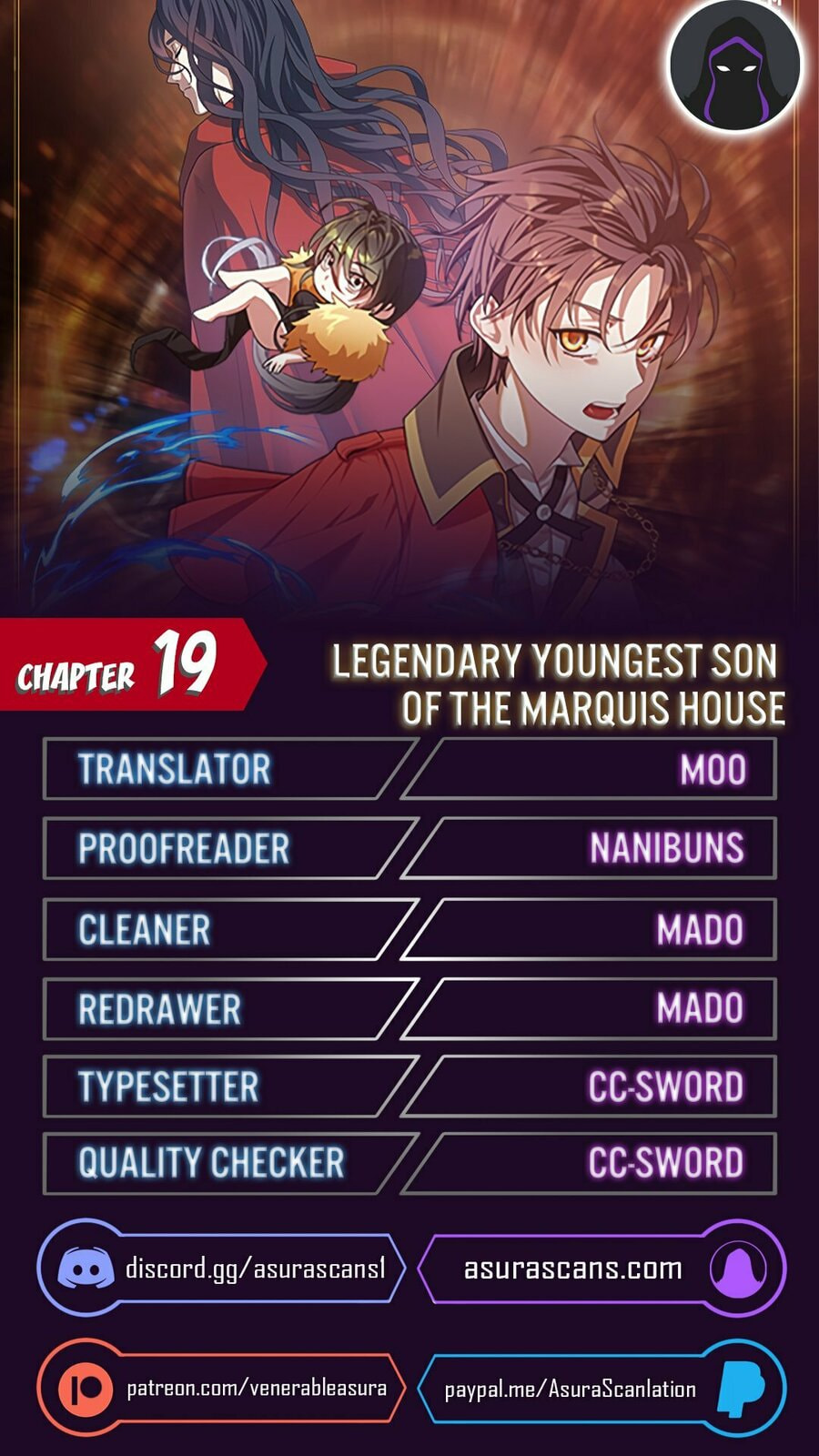 Legendary Youngest Son of the Marquis House – Chapter 19 page 0