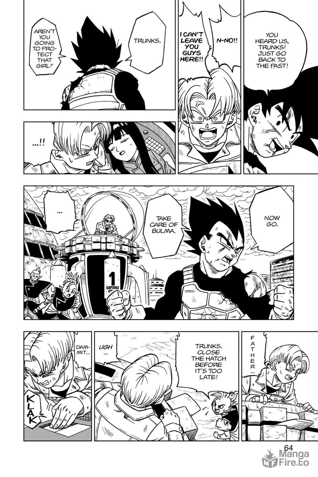 The Decisive Battle! Farewell, Trunks! page 11