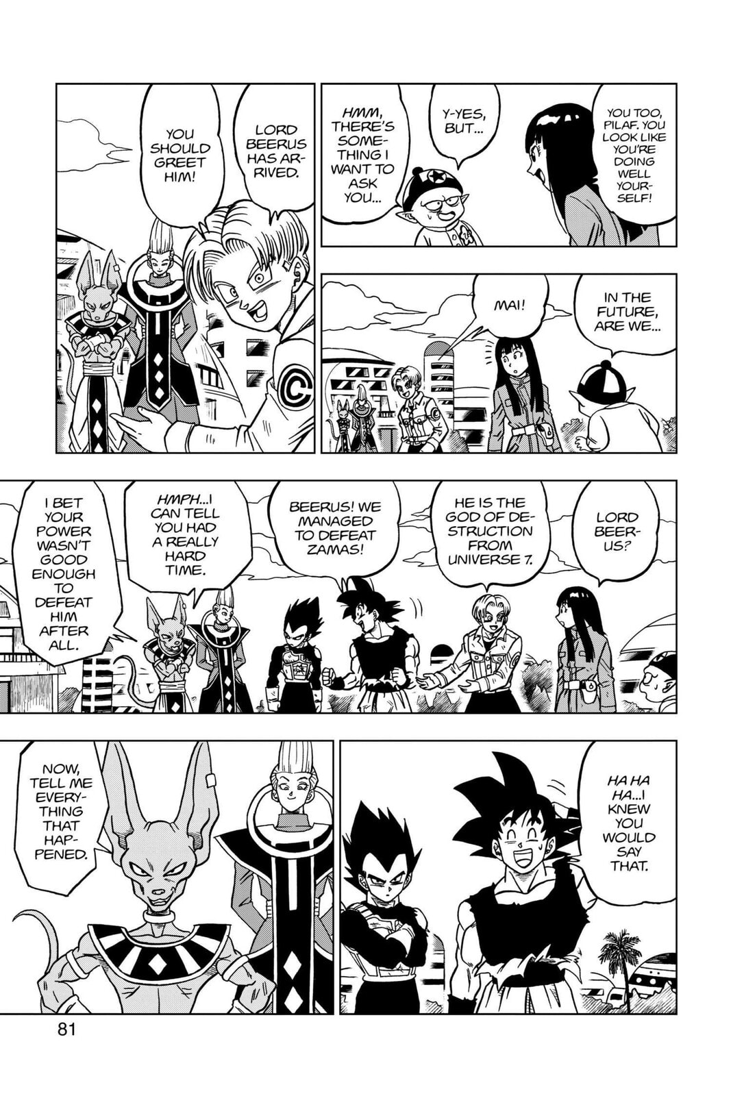 The Decisive Battle! Farewell, Trunks! page 28