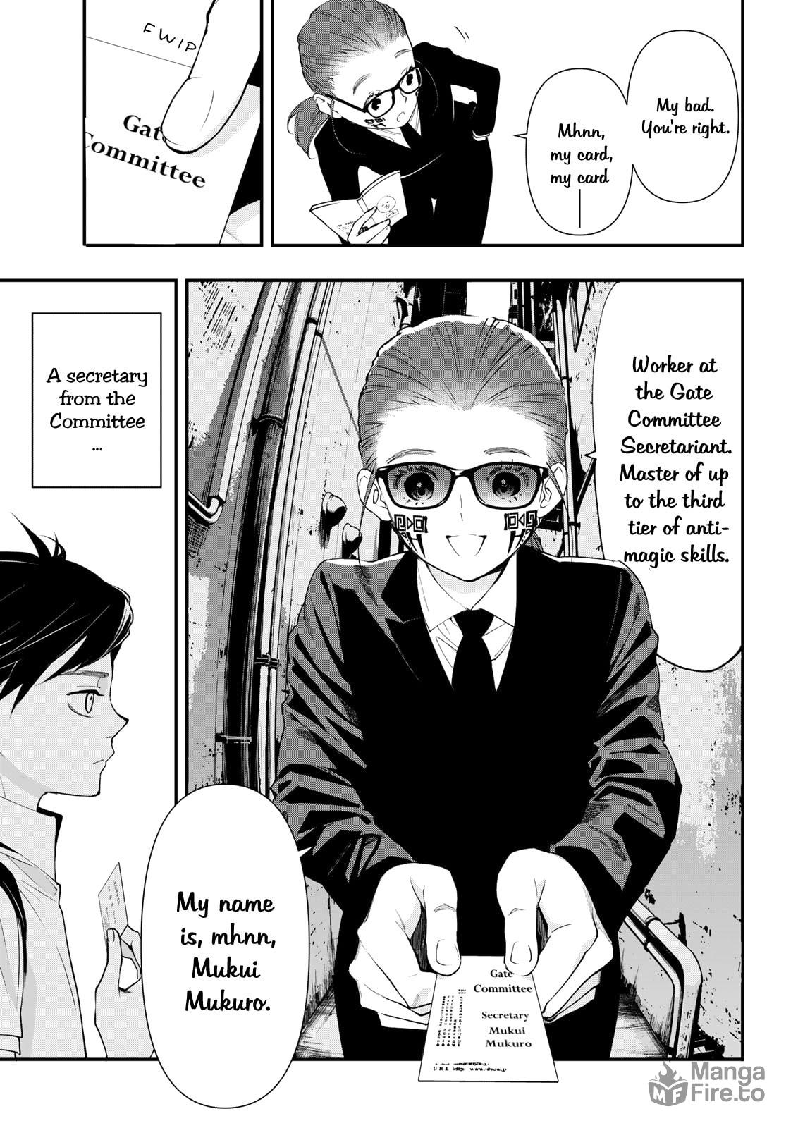 Magical Girls Kill With Their Eyes! — The Gate Committee! page 9