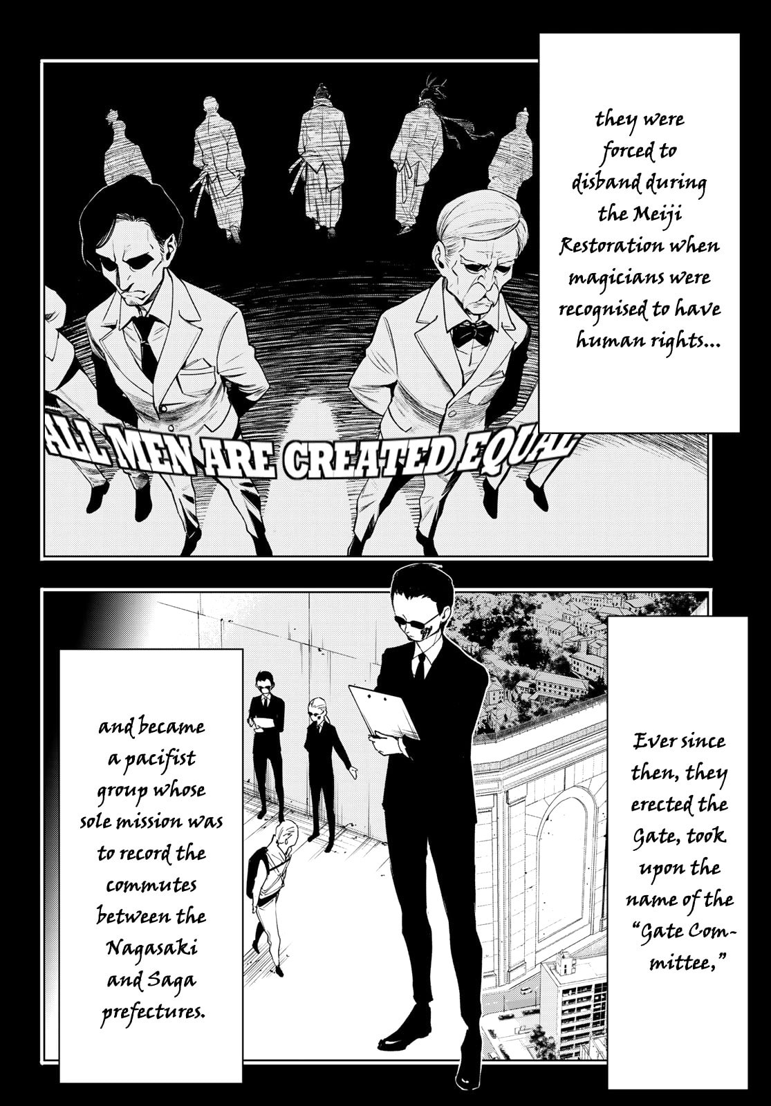 Magical Girls Kill With Their Eyes! — The Gate Committee! page 6
