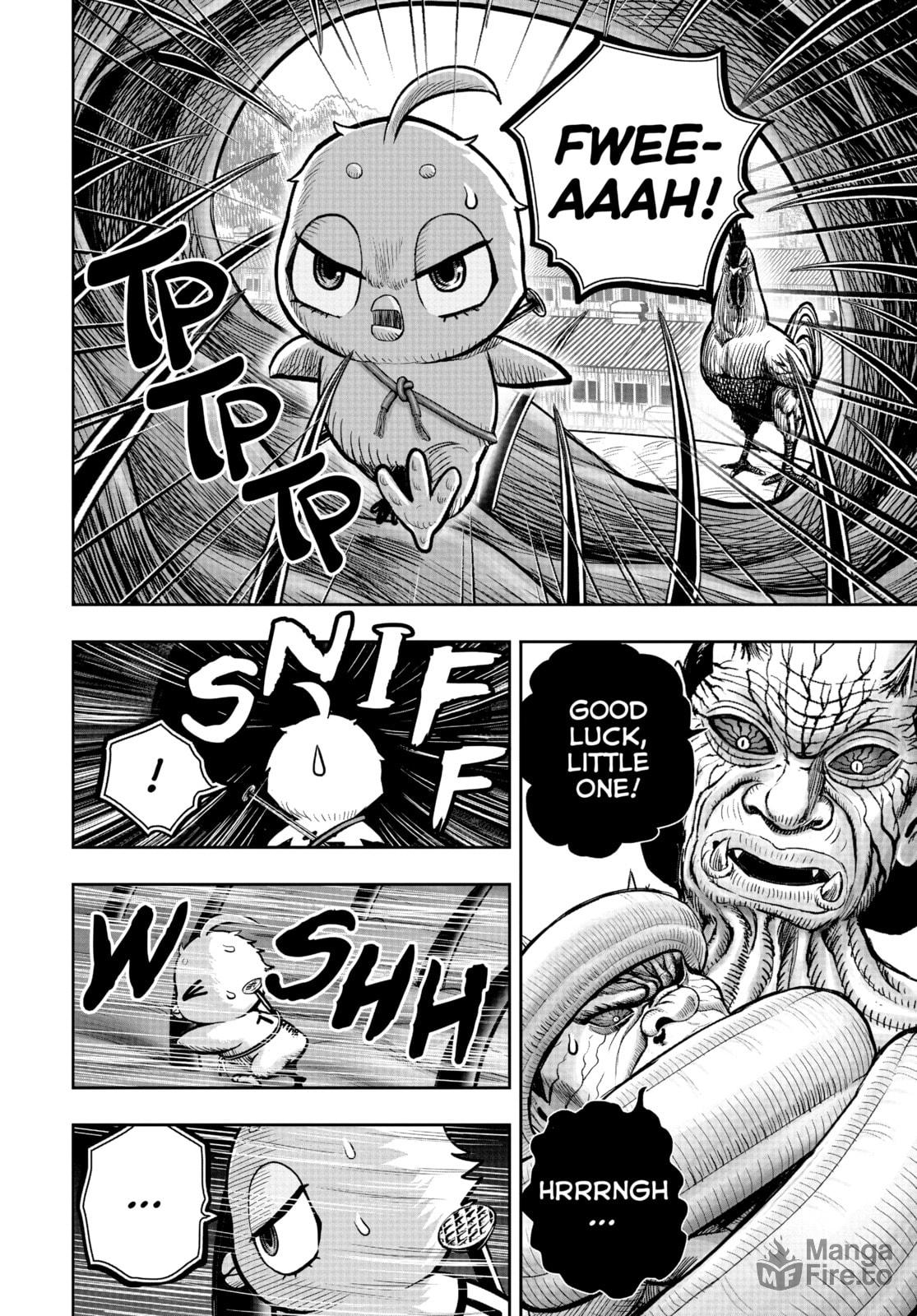 BEHIND EVERY ROOSTER page 34