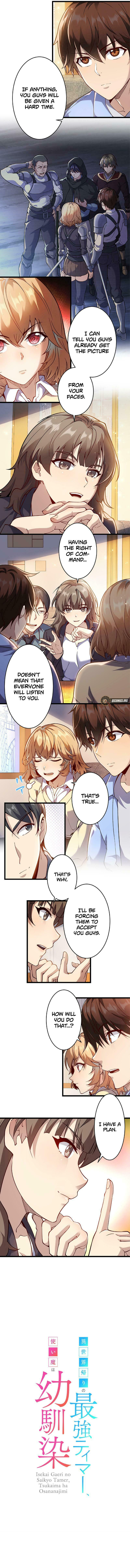 Isekai Kaeri no Saikyou Tamer, Tsukai ma wa Osananajimi – Chapter 19 page 1