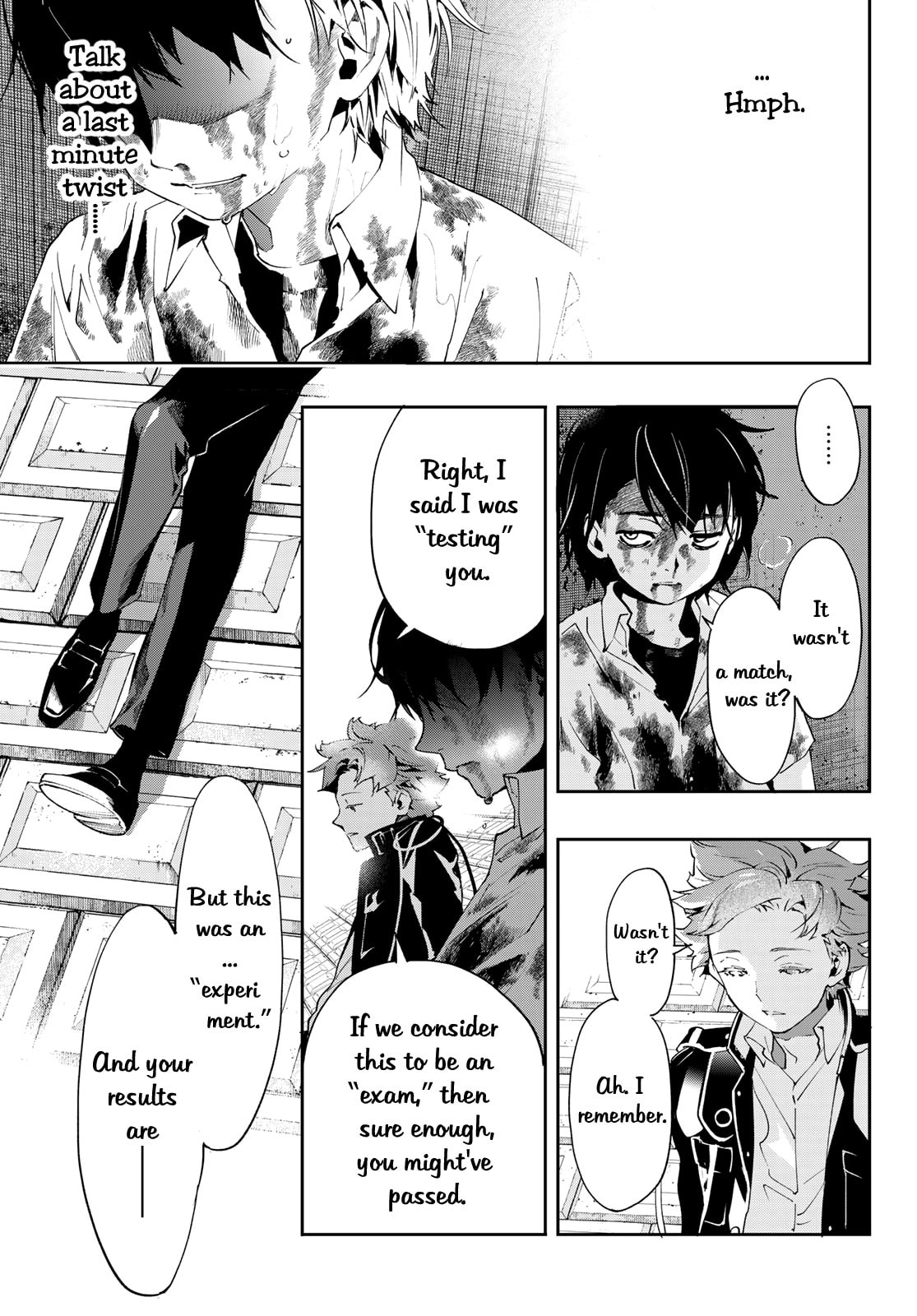 Evil in Disguise. — Irregular page 25