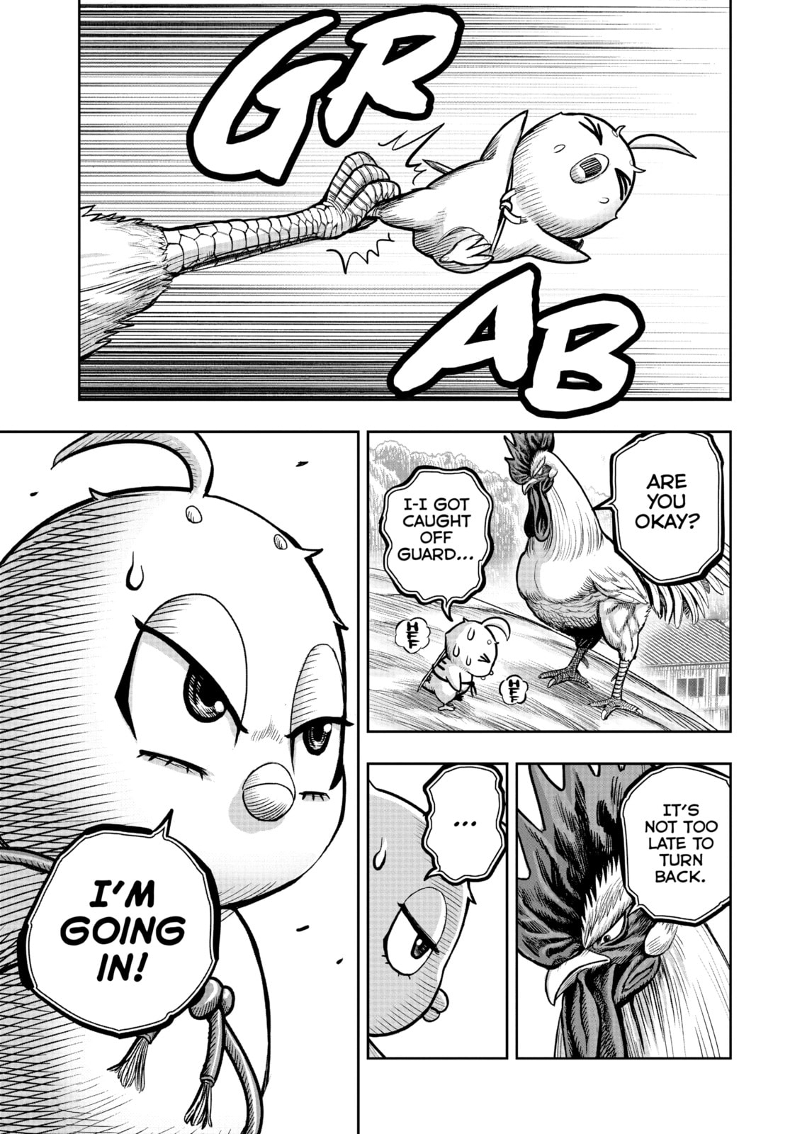 BEHIND EVERY ROOSTER page 33
