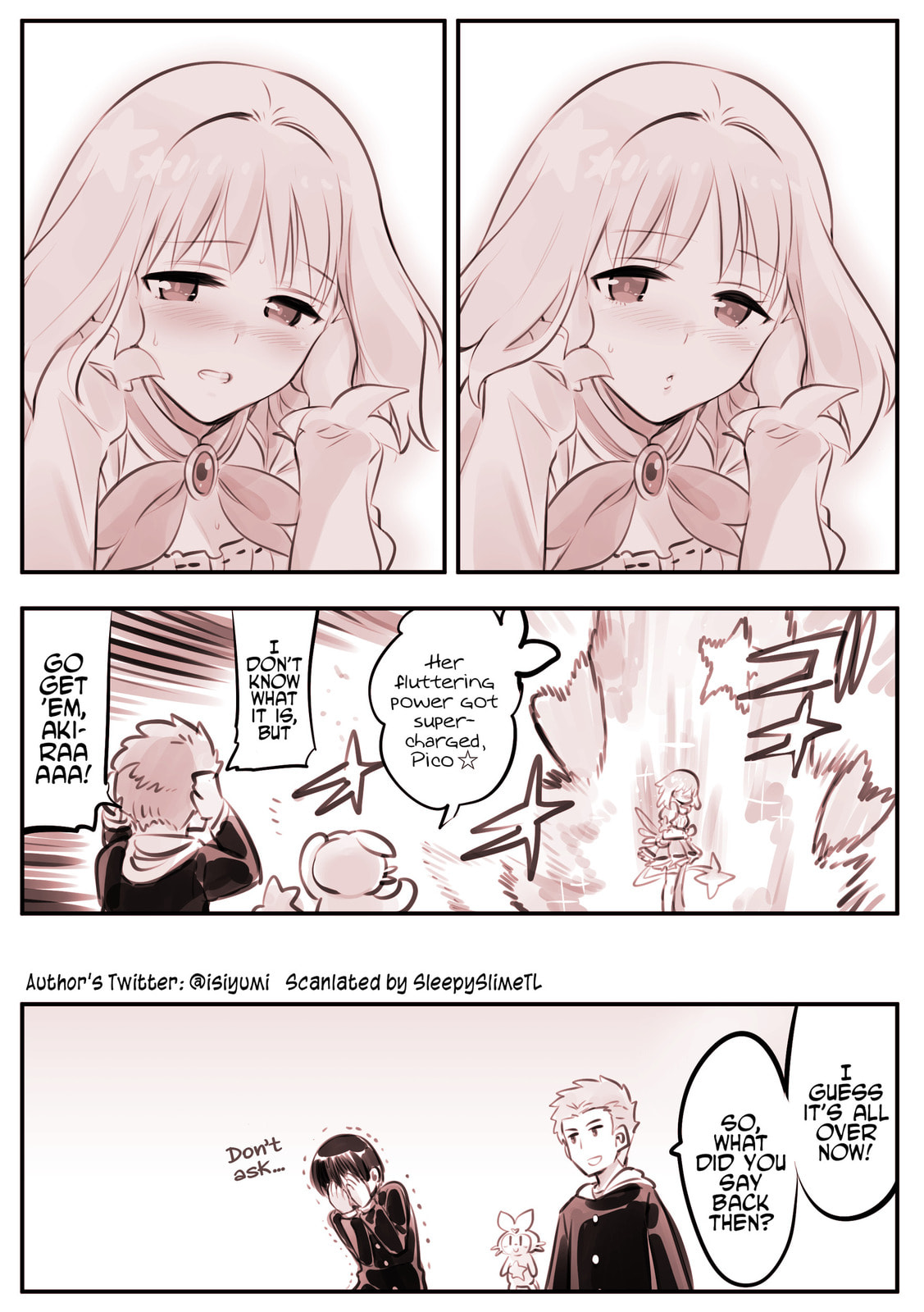 He Who Conveys is a Magical Girl page 1