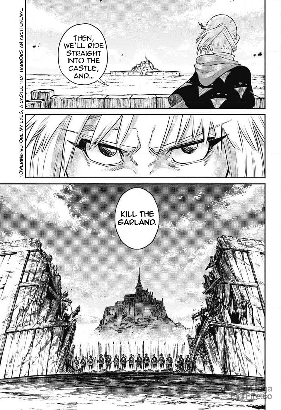 The Battle of Mont Tombe Castle page 47