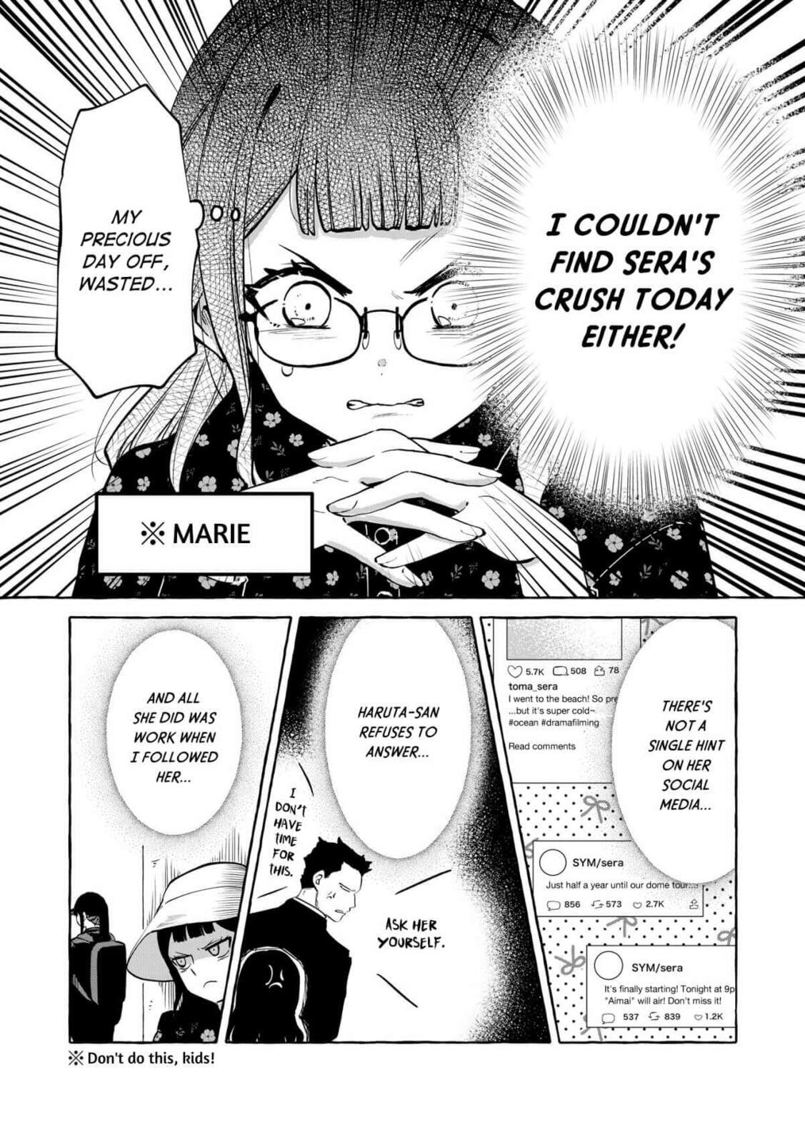 Oniure Idol ga Kyou mo Watashi wo Oshitekuru – Chapter 10 page 3