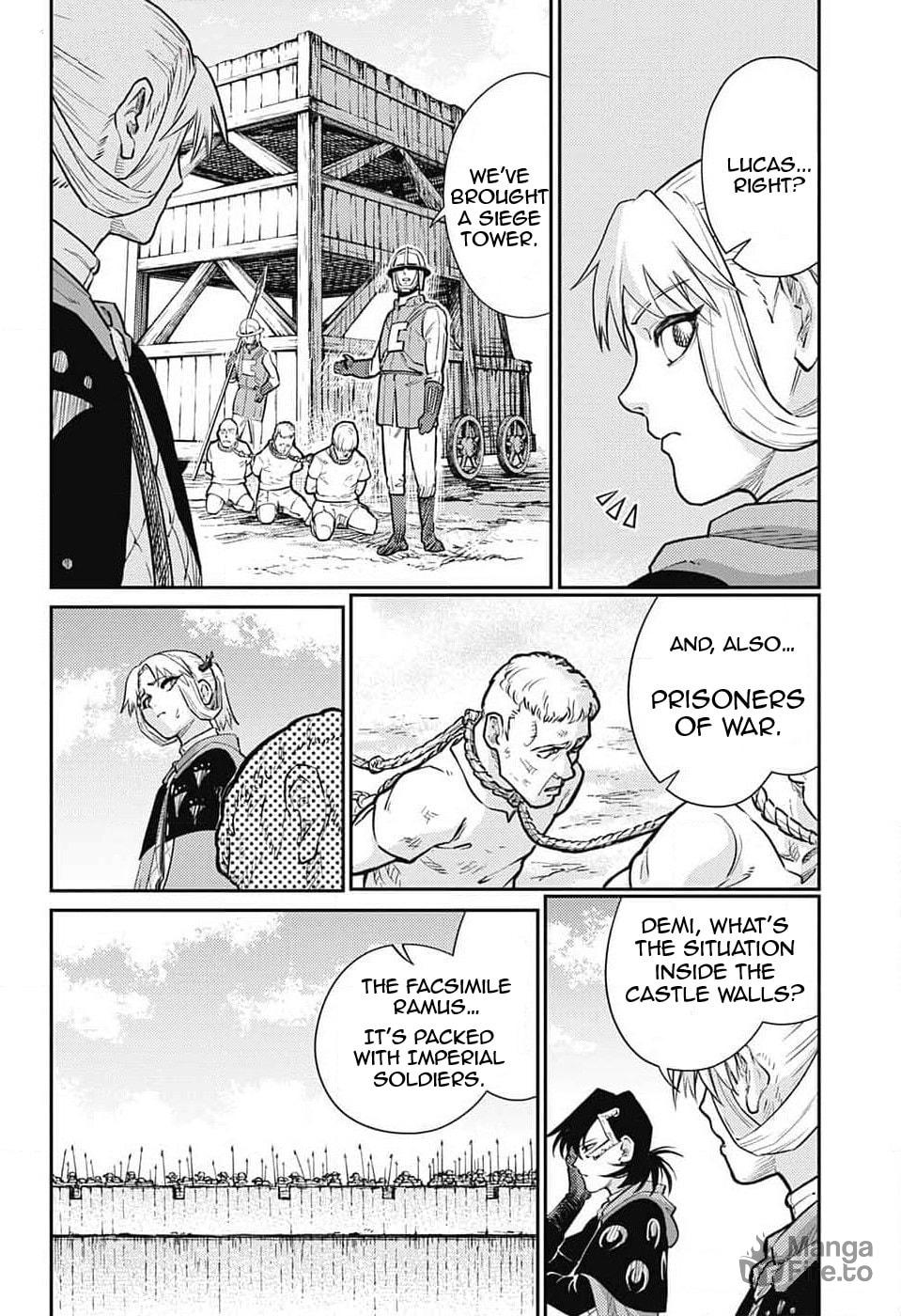 The Battle of Mont Tombe Castle page 24