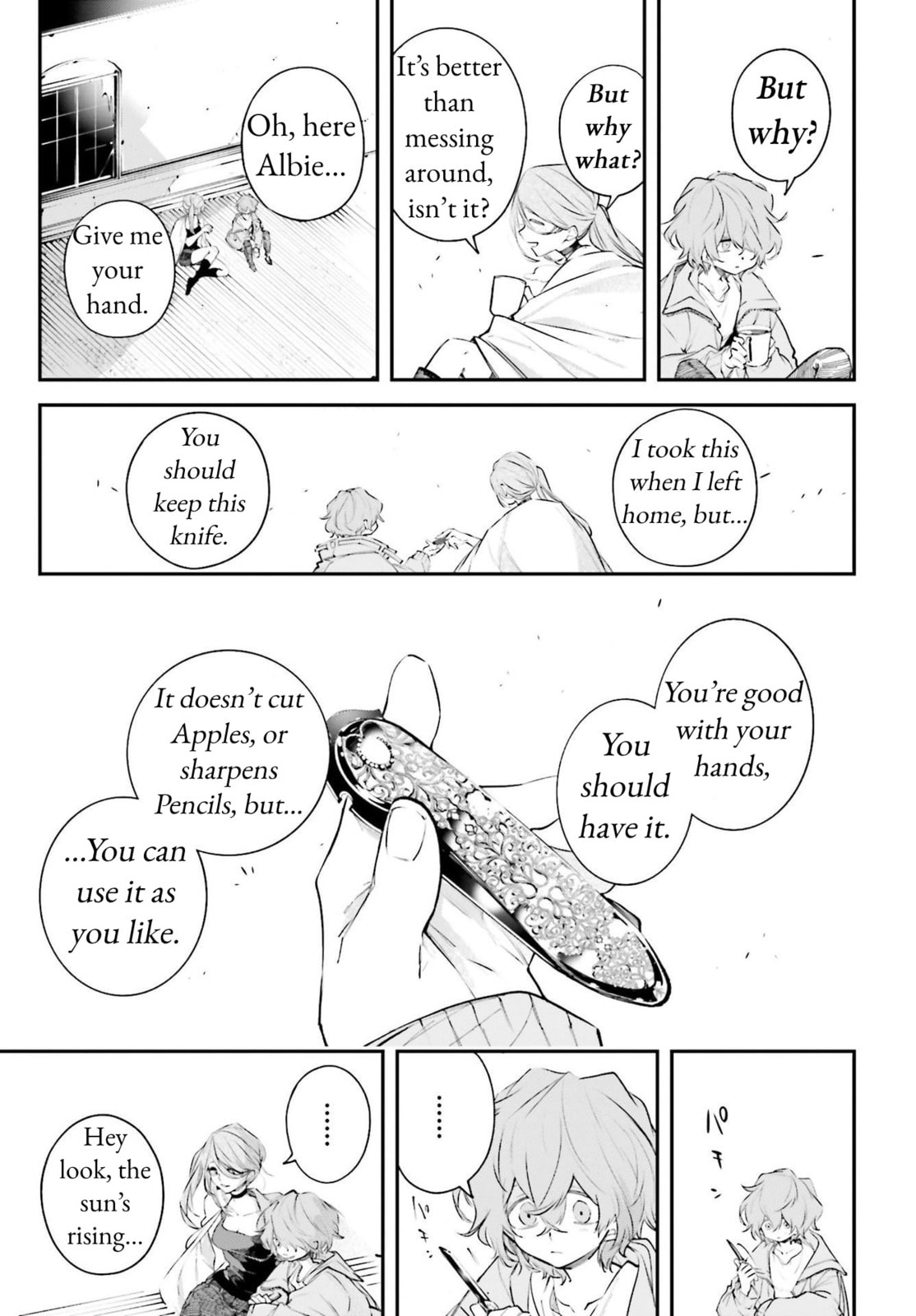 Fog,Knives and Rose page 18